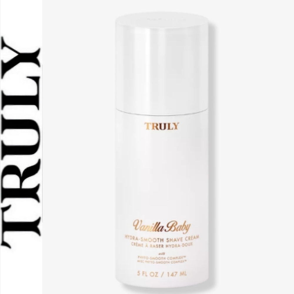 TRULY Vanilla Baby Hydra-Smooth Shave‎ Cream w/Phyto Smooth Complex